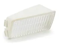Fog lamp lens, Clear, FRONT. Porsche 911 84-89 - 91163194101, 91163194201