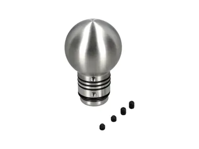 SCRATCHED Silver Rennline Aluminium Shift Knob. Porsche 964/993/996/997/Boxster/Cayman - I141SILVER - I14.1, I141
