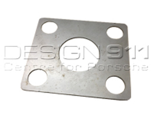 Adjuster plate door hinge. Porsche 356 - 64453132105, 64453132110, 64453132115, 35652201, 64453132100