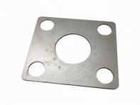 Adjuster plate door hinge. Porsche 356 - 64453132105, 64453132110, 64453132115, 35652201, 64453132100