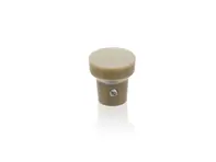 Button for vent window, Grey. Porsche 356 - 64455282003600, 64455282003