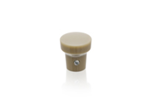 Button for vent window, Grey. Porsche 356 - 64455282003600, 64455282003