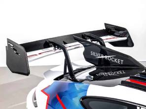 EVO-X Wing Endplates, Dry Carbon Fibre. Porsche 992.1 GT3 RS 4.0L 2022–24 (Silver Rocket) - 9GT827685OK1, 9GT827686OK1 - SREXWEP