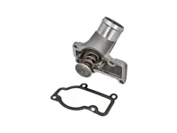 Water Thermostat with Thermostat Insert 160F Low Temperature Porsche 986 Boxster / 996 / 987 Boxster / 997 - 99610612553, 99610601359, 99610601361, 99610612554, 99610612153, 99610612155, 99610632650, 99610632651, 99610612552, 99610601360
