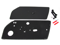 RS / RSA / Backdate Style Door panels in Black Leather for Porsche 911 / 912 1965-73