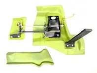 RHD conversion or restoration foot pedal plates. Porsche 911 - SC80-D7