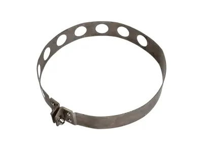 Alternator fan / impeller housing strap, in Titanium. Porsche 911 / 914 / 964 - 96410625120, 90110625102, 90110625103 - 95672