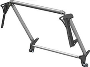 Brey Krause B-Pillar Brace System. Porsche 911 / 964 / 993 - R1925, R-1925