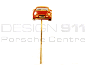 Stick Pin 'Porsche 968' Red