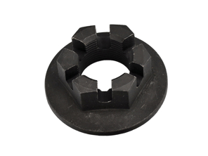 Rear wheel hub castle nut. Porsche 356 - 64433227100, 1651000100