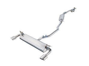 Exhaust Muffler / Silencer Rear box DesignTek for Porsche Cayenne 3.2L V6 - 3606005501, 69-PS108, 116124-04, 95511112130, 95511112131, 95511112132