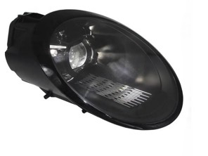 Headlamps Black Edition Dual Projector Halogen 992 style lights Porsche 997.2 LHD - 99763115703, 99763115704, 99763115707, 99763115708, 99763115803, 99763115804, 99763115807, 99763115808 - 99722P9501/2LL-LHD