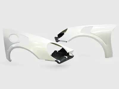 Front wing set. Porsche 991.1 GT3 RS - 99151101195GRV, 99151101195