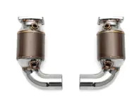 Exhaust Sport Catalytic Converters. Porsche 991.2 Turbo / Turbo S - 99711300930, 97113009AX, 9711301030, 97113010AX