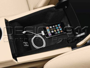 Universal audio interface (AUX, USB e.g. for iPod®). Porsche 970 Panamera 2010-13 - 97004490034, 97004490043