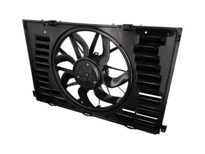 Water radiator fan with cowling. Porsche 971 Panamera - PAE121203, 9A712120312, 9A712120311