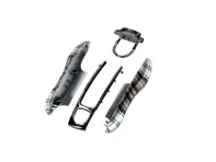 Vehicle key side faces - Heritage Design Edition - Porsche 992 / Cayenne E3 / Panamera G2/G3 / Taycan - 97104480206, 97104480207, 97104480208, 97104480209