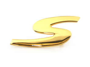 S - Rear badge. Porsche 356 B / 356 C - 64455930206