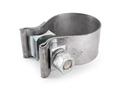 Exhaust U tube clamp. Porsche 986 Boxster - 99611120900, 99611120901