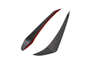 Front bumper Canard set. Porsche 991.1 turbo