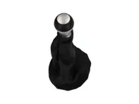 Gear lever knob in alloy finish with leather gaiter. Porsche 911 G50 1987-89 5-speed - 950424079001AJ