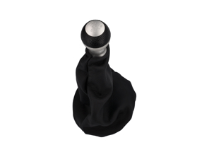 Gear lever knob in alloy finish with leather gaiter. Porsche 911 G50 1987-89 5-speed - 950424079001AJ