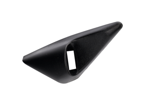 RIGHT Interior Door Mirror Trim RHD, Electrically Adjustable, Black Grey. Porsche 986 Boxster 1997-99 - 99655565200B12