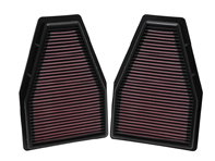 K&N Air Filter (PAIR) for Porsche 992 3.0L - 33-3153, 333153