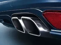 Exhaust Tail Pipes SPORT Version. Porsche 958 Cayenne DIESEL / 958 Cayenne HYBRID - 95804420007