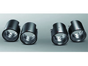 Akrapovic Carbon Tail Pipe Set for Porsche 958 Cayenne