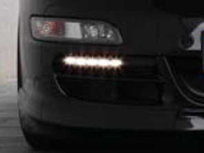 Daytime Running Lamps (DRL) LED for Porsche 911 (997) >>2008  TECHART - 097.180.100.009-01BLK, 09718010000901BLK