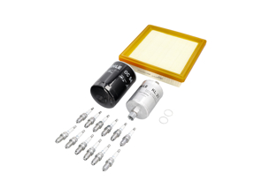 Engine Service Kit - Air/Fuel/Oil Filters, Spark Plugs & More - for Porsche 964 Carrera / Carrera 4 / Carrera RS 1989-1994 - 96410095600, 96410095601, 93010776401, 93010776403, 92811025304, 92811025307, 96411032701, 90012311830, 99917018390, 00004400204