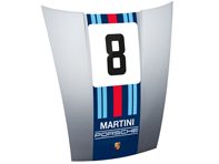 Porsche 911 MARTINI RACING® hood with lollipop. Porsche 911 G-model - WAP0503020MMR1