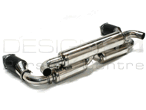 Exhaust Muffler / Silencer Sports System Porsche 997 Turbo