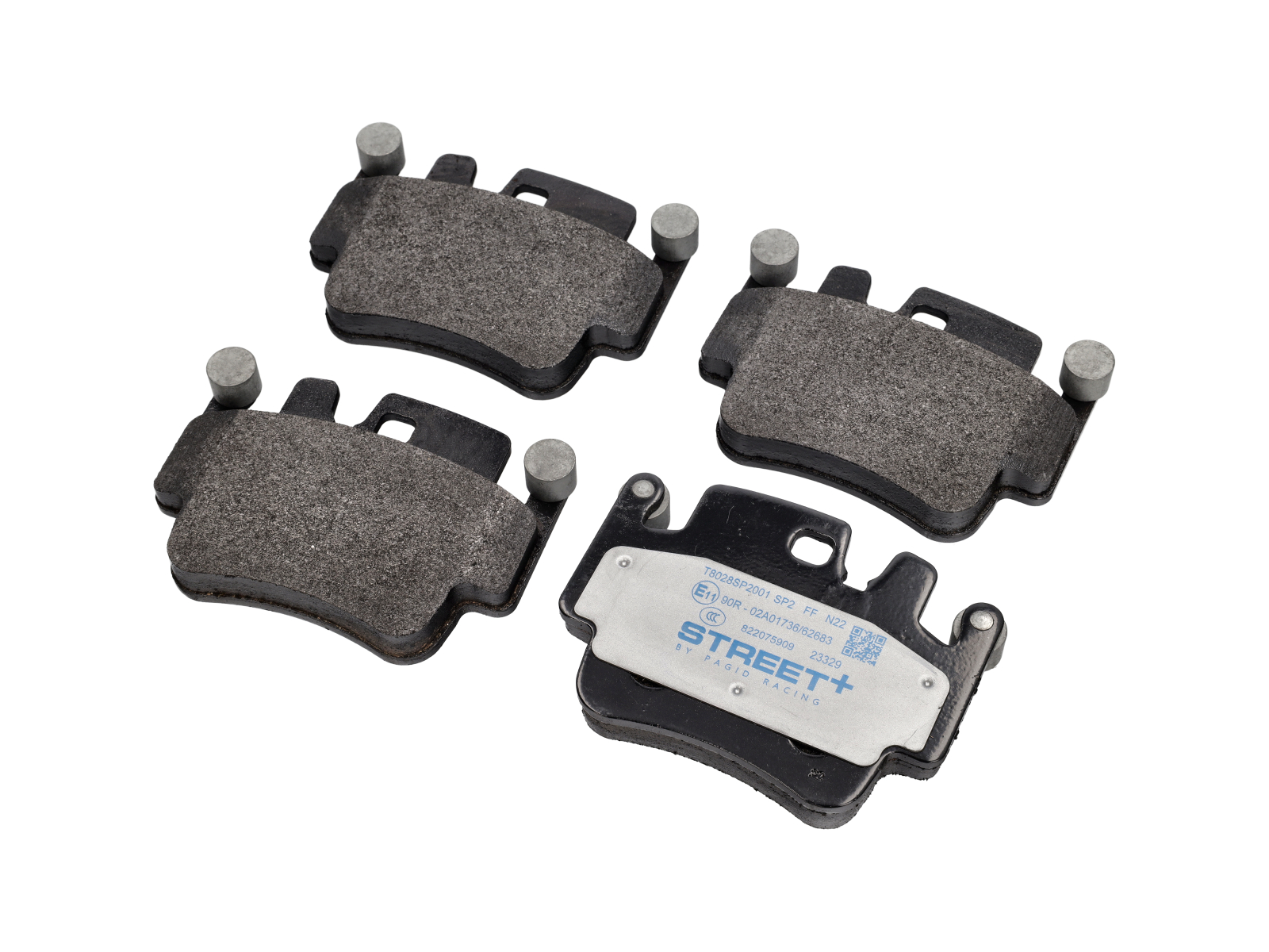 PAGID Street+ T8028SP2001 front or rear brake pads for 986 / 996