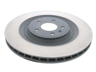 Brake disc rotor REAR Ø: 356 mm. Porsche Macan Turbo (Standard Coat Z) - 460.1556.20, 95B615601D, 95B615601, 18473 - 460.1556.20