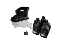 Engine coolant expansion tank kit. Porsche 986 Boxster / 987.1 Boxster 1997-06 - 99610614708, 99610614703, 99610614704, 99610614705, 99610614706, 99610614707