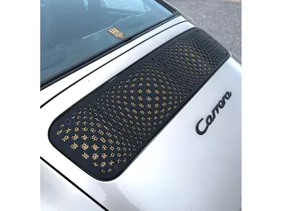 911 Deck Grill, Pasha Pattern. Porsche 911 1965-73 - 91155904100, 91155904102