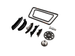 Timing Chain Kit for camshaft, with guide rails and chain tensioner Porsche Cayenne 957 3.6L - 95510546501, 95510516900, 95810546700, 95510550702, 95510546900, 95510551400, 95510557001, 95510522100, 95510506501, 95510506600