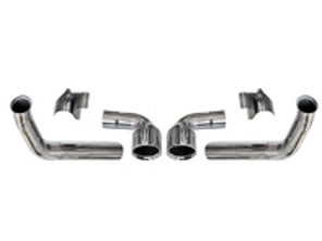 GT3-style bumper exhaust conversion pipe with Tail Pipe for  Porsche 997.1 Carrera