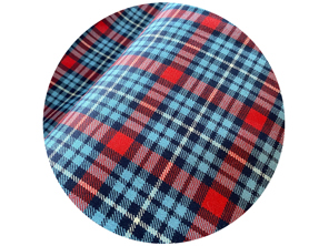 SOLM (Retro Racing) wool tartan fabric, inspiration: Martini Racing Livery *SAMPLE*