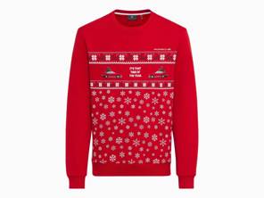 Unisex Sweatshirt, Red - Christmas Themed