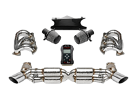 Fabspeed Supersport Performance Exhaust Package STREET GT2 Style Polished. Porsche 997.2 Turbo / Turbo S - FSPOR9972TSHDR, FSPOR9972TSC, FSPOR9972TCOMPAI, FSPOR9972TET, FSPOR9972TSSSXG