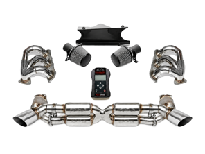 Fabspeed Supersport Performance Exhaust Package STREET GT2 Style Polished. Porsche 997.2 Turbo / Turbo S - FSPOR9972TSHDR, FSPOR9972TSC, FSPOR9972TCOMPAI, FSPOR9972TET, FSPOR9972TSSSXG