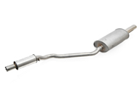Exhaust rear silencer. Porsche 924