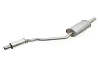 Exhaust rear silencer. Porsche 924