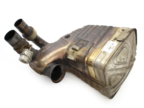 Used Front silencer LEFT. Porsche 997.2 GT3 / 991.1 GT3 3.8L - 99711104784