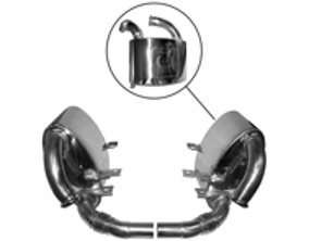 Sport Exhaust Muffler / Silencer. Porsche 996 anniversary model - 1620612600, 96.300SJUBI, 96300SJUBI, 99622096300