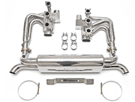 Exhaust Muffler / Silencer RSR style headers. Porsche 993 - 99311104510, 99311104514, 99311104511, 99311104611, 99311104614, 99311104610, 99311104613, 99311321316, 99311321338, 99311321343, 99311321344, 99321103905, 99321103907, 99321103910, 99321103911, 99321104005, 99321104007, 99321104010, 99321104011