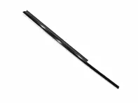Moulding for door exterior, Black. Porsche 911 Coupe 1980-86 - 9115314310070K, 9115314320070K - BP PS8404B, BP PS8403B